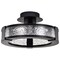 Nuvo Darrow, 13 Inch LED Semi Flush, Matte Black, Acrylic Panels 62/2001 - alternate 6